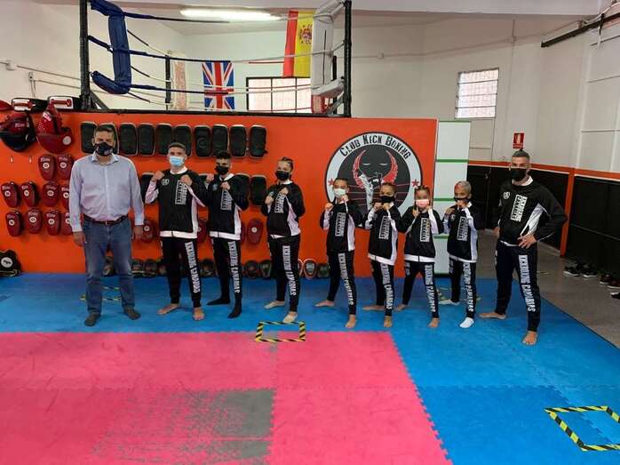 El concejal Diego Ojeda visitó los gimnasios Taz Jinámar y Yeray el Coleta / TA